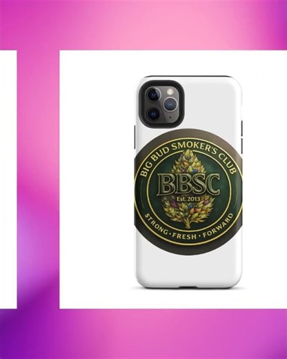 BBSC Tough iPhone Case | Premium Cannabis Streetwear Accessory