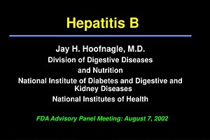 Hepatitis B - SlideServe