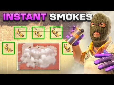 Every Mirage Instant Window Smoke in CS2 - NEW Updated Lineups