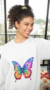 Vibrant Rainbow Butterfly PNG Clipart,bright Graphic Multicolor Art,digital Download,printable Design for Sublimation,scrapbooking,diy Craft - Etsy