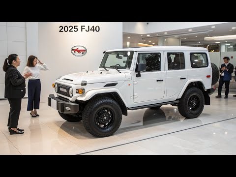 "2025 Toyota FJ40 is BACK! The Legendary Beast Returns with a Shocking New Look!"