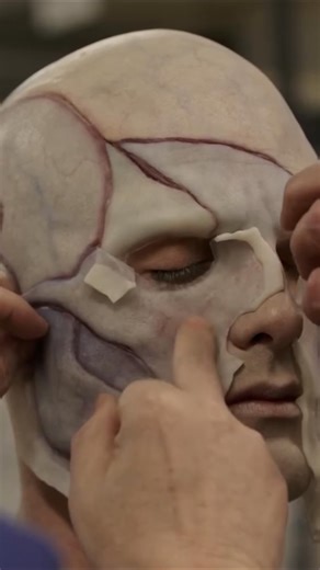 58K views · 115 reactions | Actor Jacob Elordi’s transformation took 10 to 11 hours in the makeup chair — with 42 prosthetic pieces across his body, 14 of which were dedicated to his head and neck. Director @gdtreal Cinematographer @dan.laustsen Prosthetic Makeup Artist @mikehill_creations | Learn Filmmaking | Facebook