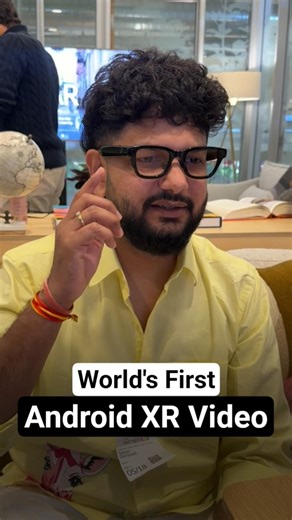 🤯Android XR is here, Google just turned AI into real life smart glasses😎 #techplusgadgets #androidxr