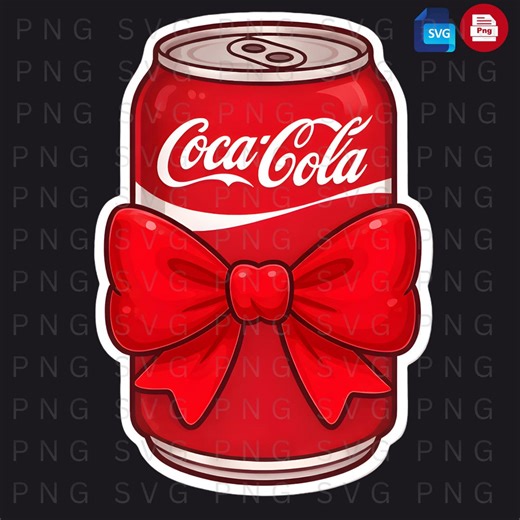 Girly Coca-cola SVG : Coke Art, Stickers, Cut Files (digital Download) - Etsy
