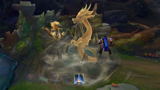 【英雄联盟】神圣建筑师 青花瓷 奥瑞利安·索尔 皮肤展示