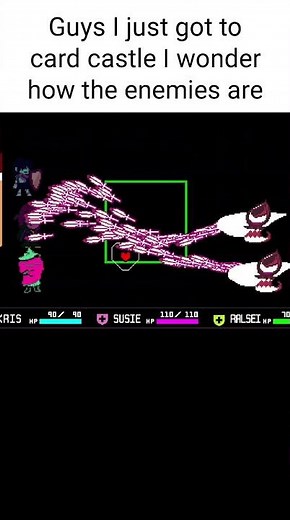 Just got to card castle #undertale #deltarune #deltarunechapter4 #deltarunechapter2 #tobyfox #gaming