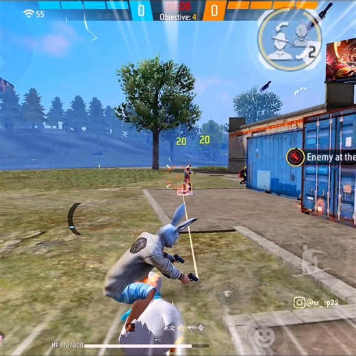 Surfboard in CS RANK 😁 #freefire #funny #shorts