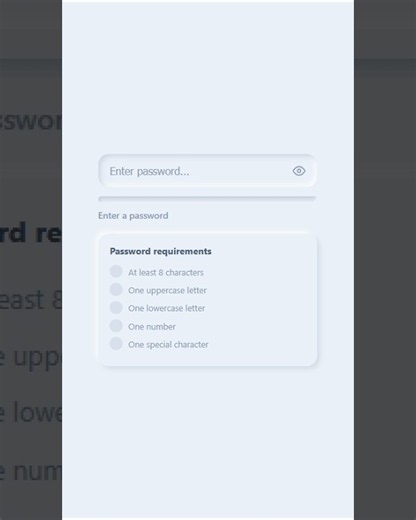 I Built a Password Strength Meter That Judges You #shorts