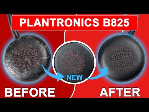 SOULWIT® | How to Replace Plantronics Voyager Focus UC B825 Earpads | Repair Earpad Parts Kit