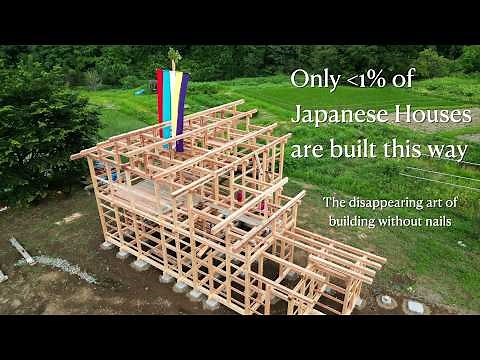 Building a new Japanese house using Traditional Methods