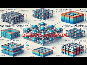 Defects in Crystal (Causes, Types, Factors and Importance)