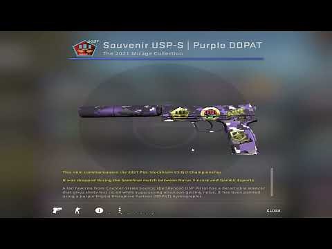 opening 2x Souvenir USP-S | Purple DDPAT in a row (decent profit)