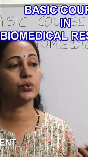 190.basic course in biomedical research #introduction to biomedical research #bcbr #nmc #medical