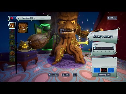 Plants vs Zombies Garden Warfare 2 Grumpy stumpy Game play