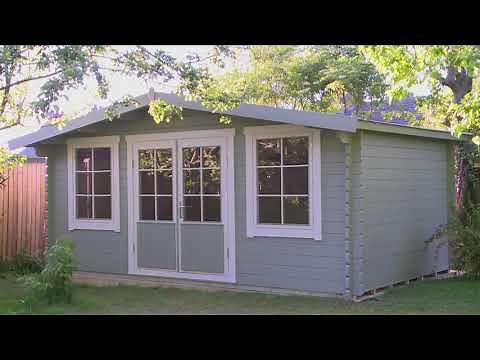 Lillevilla 125 log cabin delivery and installation