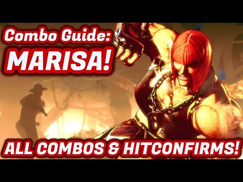 Marisa Guide: All The Combos You'll Need!!! - Street Fighter 6 "Marissa" Gameplay Combo Breakdown