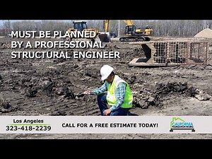 Hillside Retrofitting Los Angeles | California Foundation Works