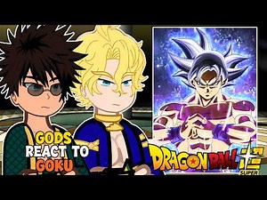 Record of Ragnarok react to Goku as new participant | Dragon Ball | - GC