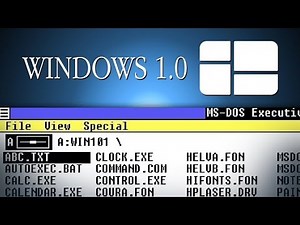 Как выглядела Windows 1 0 и другие первые операционки экскурсия в прошлое