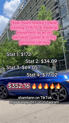 AF Global Logistics on Instagram: "🚨Interested in becoming a Medical Courier?🚨 Drive lab tests, prescriptions, or equipment for local clinics or pharmacies. You don’t need a medical background, just a reliable car and a decent driving record. Most pay is around $30+/hr, allowing you to earn $500-1500+ per contract a week. You’ll often be working solo 🙌🏾🙌🏾 All you really need is: - Be over 21 in most states - A valid license - A decent driving record is vital for this role, as you will be t