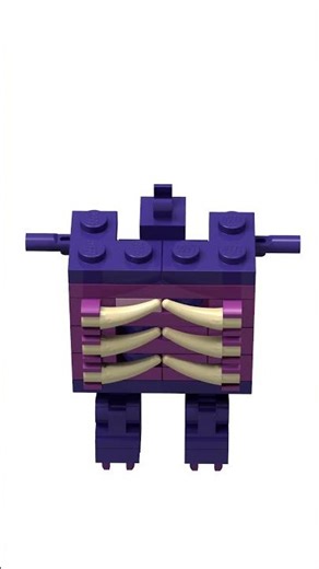 Build Ender Warden Minecraft With Lego #lego #minecraft #warden #incredibox #build #monster