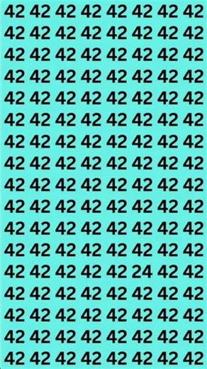 Find the number 24 🙄 #findthenumber #shorts #viral