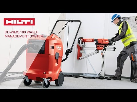 Water management system demo: Hilti DD-WMS 100