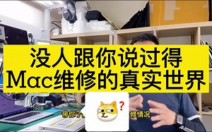 没人跟你说过的，真实Mac维修🉐️世界