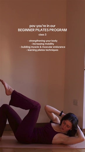Beginner Pilates class 3 now live! Come and join our 20 FREE classes on YouTube ❤️ #pilates #pilatesclass #beginnerpilates #beginnerpilates #pilatesworkout