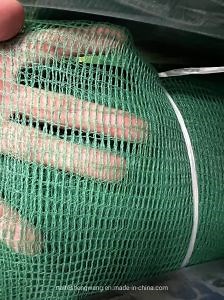 [Hot Item] 2X50m 100% HDPE Green Safety Debris Netting with 4/1" Square Mesh
