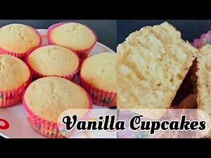 Moist & Fluffy Vanilla Cupcake recipe (In Hindi) |Nimisha's Smart Cooking|