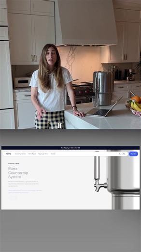 Introducing Rorra - The Water You Can Trust. Reduce your exposure to harmful contaminants with our elegantly designed and rigorously tested Countertop Water Filtration System. Find out what's in your water today! | Mia Rigden