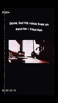 Remembering Rahul Rai | Tribal Rain Tribute | By Ron Shrestha #ronshrestha #nepalimusic