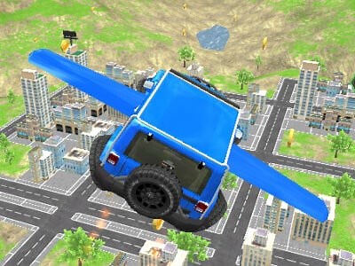 Real Flying Truck Simulator 3D 🕹️ Online Game | Gameflare.com