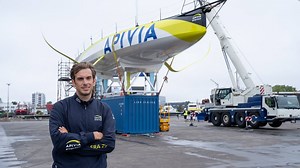 VIDÉO. Charlie Dalin dévoile son nouveau bateau pour le Vendée Globe (partie 2)