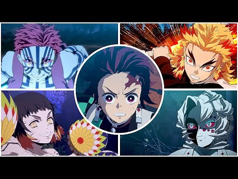 Demon Slayer - All Bosses, ENDING, & Credits | SPOILERS - Kimetsu no Yaiba Hinokami Chronicles