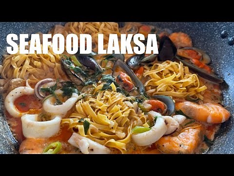 EASY SEAFOOD LAKSA RECIPE