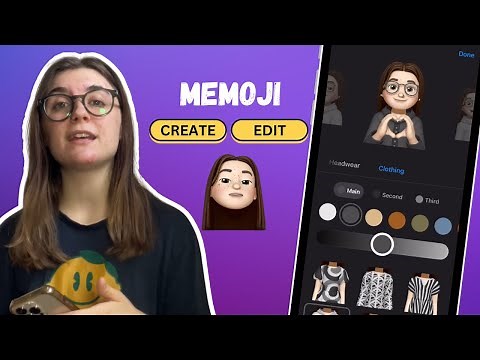 How to create and edit a Memoji