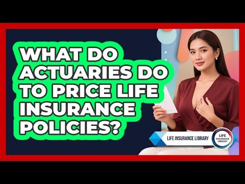 What Do Actuaries Do To Price Life Insurance Policies? - Life Insurance Library