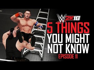 WWE 2K18 - 5 Things You MIGHT Not Know! #11 (Extreme Moments Trick, Risky Rumble Finisher & More)