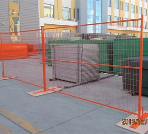 [Hot Item] Standard Powder Coated Temporary Fence /Construction Temp Fence