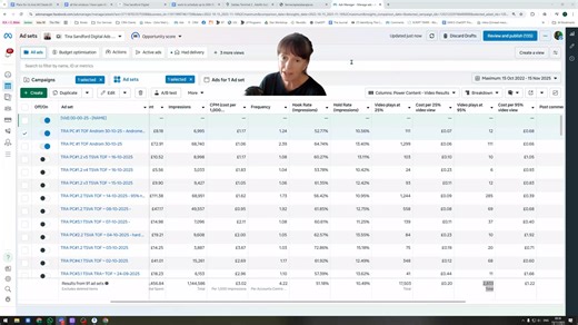 In less than 48 hours we hit the KPIs for Laurel’s Power Content strategy just by using one adjustment she taught us the week before last ~ inside Lean on Laurel 🔥. Most people know the group exists, but they have no idea what actually happens inside it. So I want you to see the real impact of applying the training the moment she teaches it 👀. We turned on the new Andromeda style setup and everything moved fast. We spent less than £9 .... and when I checked this morning we had already passed t