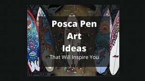 Over 20 Posca Pen Art Ideas (Easy Things to Draw with Posca Markers)