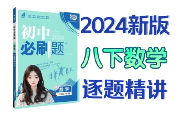 八下数学《必刷题》2024最新版逐题精讲，P4