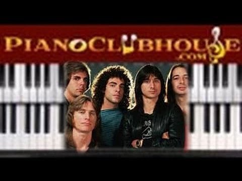 ♫ How to play "OPEN ARMS" (Journey) - piano tutorial lesson ♫