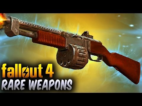 Fallout 4 Rare Weapons - 5 Powerful Secret & Unique Weapon Locations !