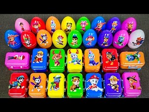 Looking For Paw Patrol Clay With Slime Coloring: Ryder, Chase, Marshall,...Satisfying ASMR Video