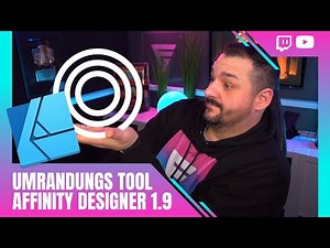 Affinity Designer 1.9 | Umrandungs Tool erklärt