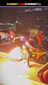 SC Project Power in Superbike's 🔥 || #Scproject