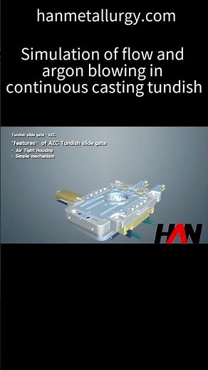 Visualizing Molten Steel Flow and Argon Bubbles in a Tundish (CFD)
